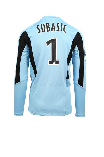 null Danijel Subasic. Goalkeeper. AS Monaco jersey #1 worn during the 2013-2014 season...