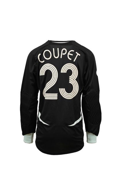 null Grégory Coupet. Goalkeeper. Jersey #23 of the French team for the final of the...
