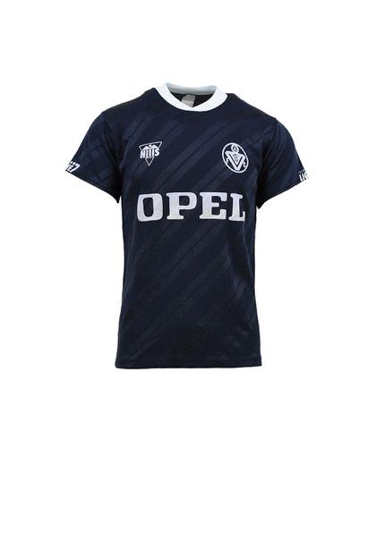 null Eric Péan. Defender. Jersey n°13 of the Girondins de Bordeaux worn during the...