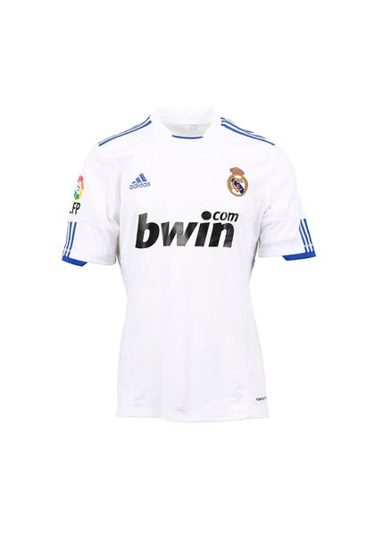 null Cristiano Ronaldo. Striker. Real Madrid jersey n°7 worn during the 2010-2011...