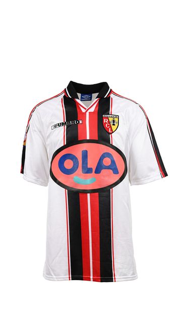 null Cyril Rool. Midfielder. RC Lens jersey n°6 worn during the 1998-1999 season...