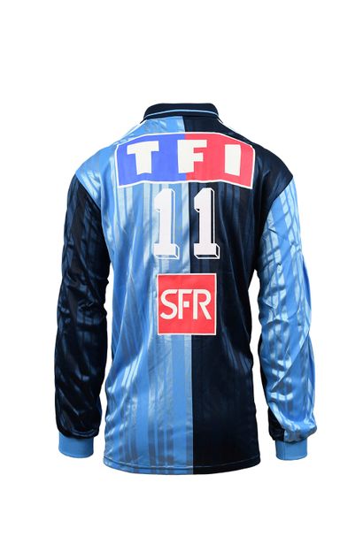 null Roger Boli. Striker. Jersey n°11 of the Havre AC for the edition 1996-1997 of...