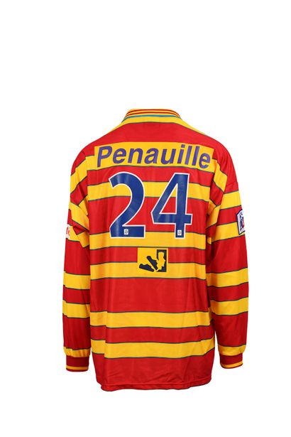 null Yoann Lachor. Defender. RC Lens jersey n°24 worn during the 1996-1997 season...
