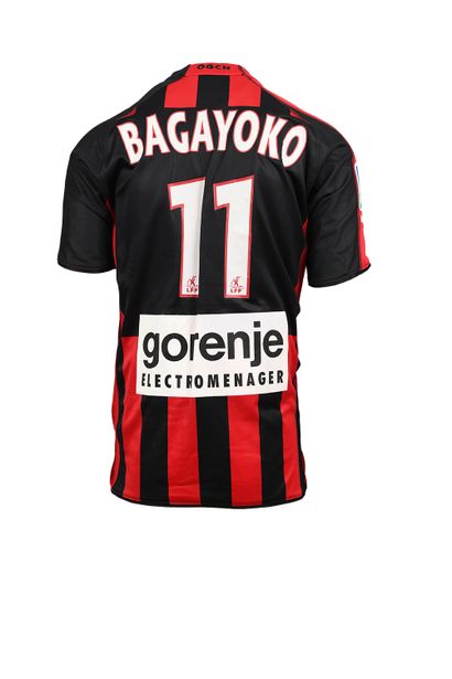 null Mamadou Bagayoko. Striker. OGC Nice jersey n°11 worn during the 2005-2006 season...