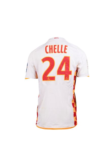 null Eric Chelle. Defender. RC Lens jersey #24 worn during the 2008-2009 season of...