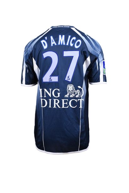null Fernando D'Amico. Midfielder. Jersey #27 of Lille OSC during the 2002-2003 season...