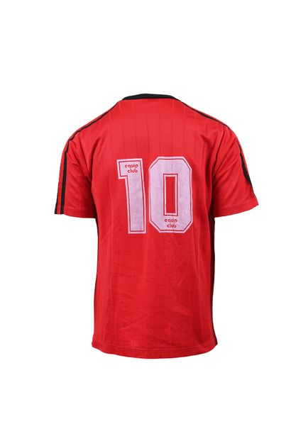 null Stade Rennais. Jersey n°10 worn in a friendly match against Stade Lavallois...