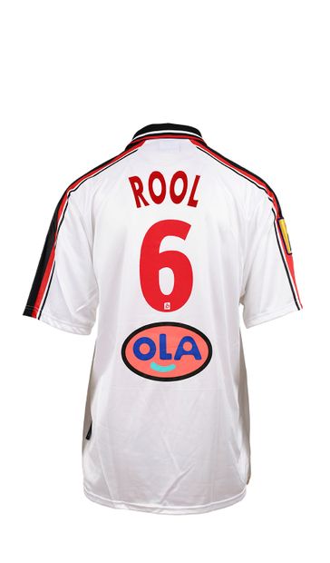 null Cyril Rool. Midfielder. RC Lens jersey n°6 worn during the 1998-1999 season...
