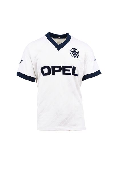 null Girondins de Bordeaux. Maillot n°13 porté lors de la saison 1989-1990 du Championnat...