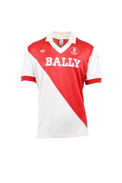 Bruno Bellone. AS Monaco jersey n°11 worn...