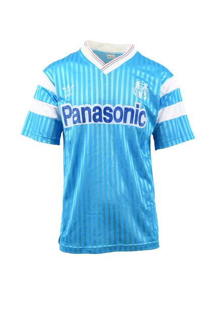 null Philippe Vercruysse. Midfielder. Jersey n°13 of Olympique de Marseille worn...
