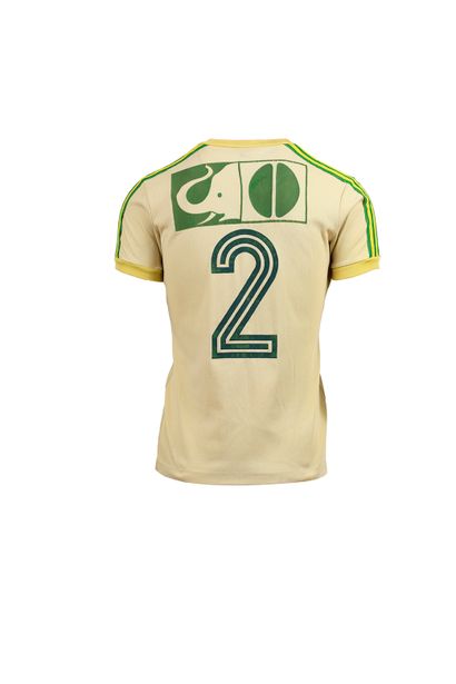null Jean-Claude Osma. Defender. Jersey n°2 of the F.C Nantes worn during the 1974-1975...
