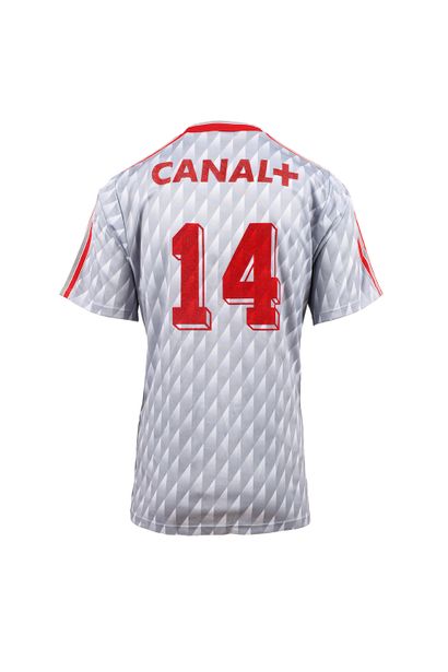 null AS Monaco. Jersey n°14 worn during the 1991-1992 season of the French Division...