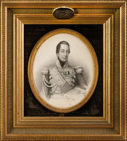 École Française du XIXe siècle Portrait of the Duke Charles Emmanuel Sigismond de...