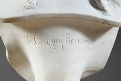 Albert-Ernest CARRIER BELLEUSE (1824 - 1887) The Sleep
Biscuit.
H. : 50 cm Signed...