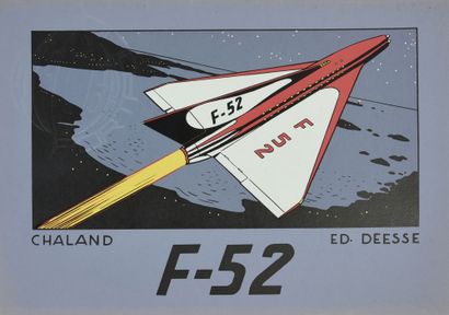 CHALAND Portfolio F-52 Editions DEESSE.
L'enveloppe insolée, le reste en parfait...