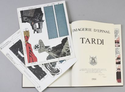 Tardi LE TROU D'OBUS - Imagerie d'Epinal n°2, 1984, tirage de tête numéroté et signé...