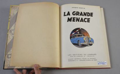 MARTIN Set of albums :
Lefranc Tome 4, Le repaire du Loup, ed. 1974
Lefranc, La crypte...