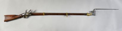 null Rare rifle of the Consular and Imperial Guard model 1777 corrected An IX, lock...