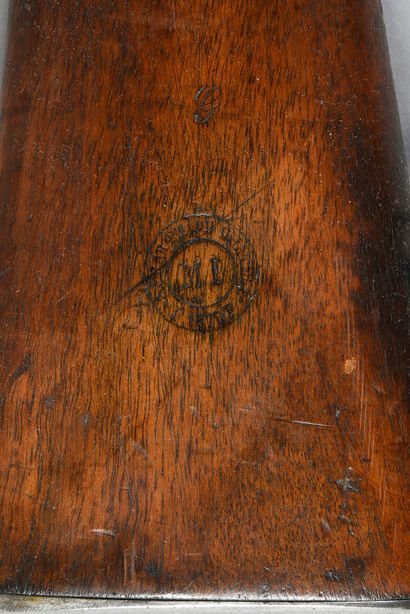 null Fusil chassepot modèle 1866 marqué «Cahen Lyon et Cie G Mordant à Liège», marqué...