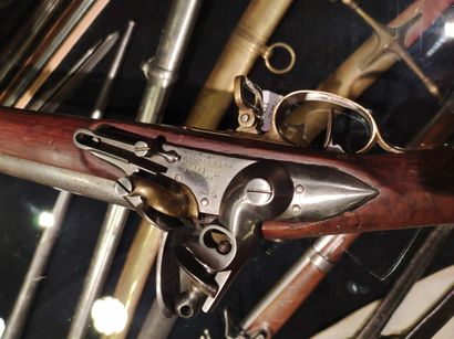 null Rare fusil du type de la Garde Consulaire et Impériale modèle 1777 corrigé An...
