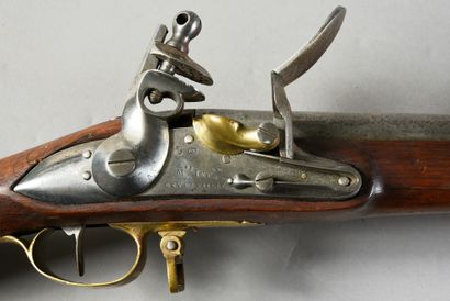 null Rare rifle of the Consular and Imperial Guard model 1777 corrected An IX, lock...