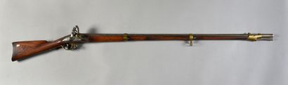 null Rare rifle of the Consular and Imperial Guard model 1777 corrected An IX lock...
