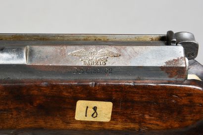 null Fusil d'infanterie Dreyse modèle 1862, fabrication de 1864, très beaux marquages...