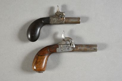Lot including:
-Punch pistol with Scottish...