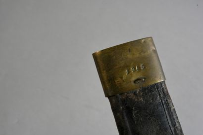 null Glaive des troupes à pied modèle 1816, pommeau orné d'une grenade enflammé....