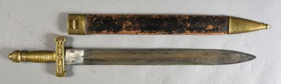 Infantry sword type 1816, bronze handle with...
