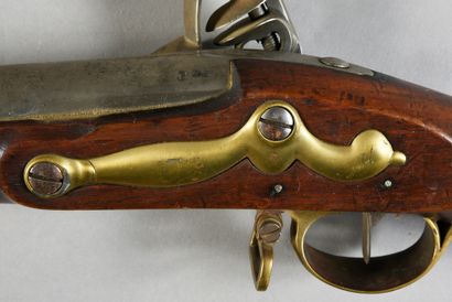 null Rare fusil de la Garde Consulaire et Impériale modèle 1777 corrigé An IX platine...