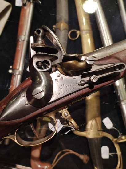 null Rare fusil du type de la Garde Consulaire et Impériale modèle 1777 corrigé An...