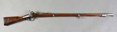 null Rifle with snuffbox model 1867, marking in an oval on the lock of the manufacturer...