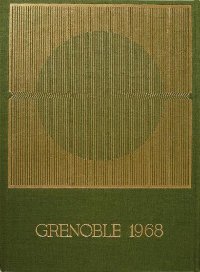 1968. Grenoble Rapport officiel des Xème Jeux d'hiver. Exemplaire numéroté 1448 /...