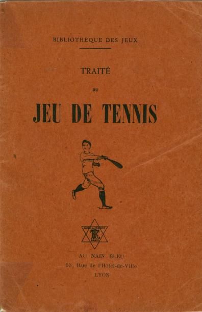 null Traité du Jeu de Tennis. Bibliothèque des Jeux. Vers 1910. Format. 11,5 x 17,5...