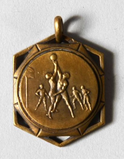 null Médaille de participant aux Championnats de France 1928 sous l'égide de la FFA....