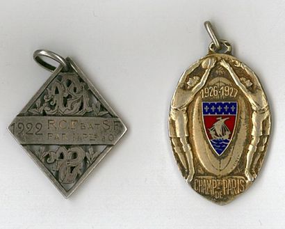 null Médaille commémorative de la Coupe Léon Roffo 1922 opposant tous les ans le...