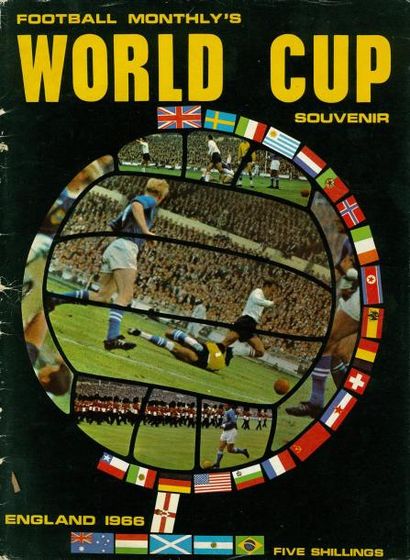 null Programme souvenir pour la présentation de la Coupe du Monde 1966 en Angleterre...