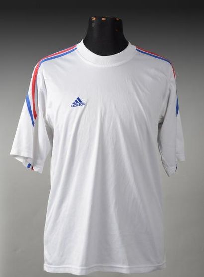 null T-shirt officiel porté par Gevrise Emane au Championnats du Monde 2005 au Caire....