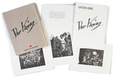 DIX Otto (1891-1923) Der Krieg, Historial de la Grande Guerre, Paris, 1995, pages...