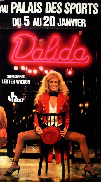 DALIDA (1933/1987) : Chanteuse et actrice....