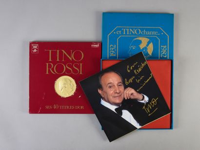 null CHANSON FRANCAISE : 1 ensemble de 15 coffrets de disques vinyles : Luis Mariano,...