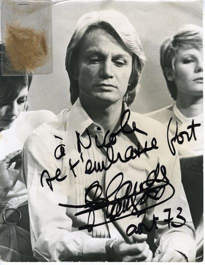 null CLAUDE FRANCOIS : 1 plastic bag containing hair of Claude François. The day...