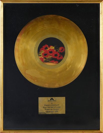 RENAUD (1952) : 1 disque d'or pour l'album...