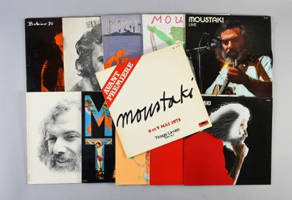 GEORGES MOUSTAKI (1934/2013) : Auteur, compositeur...