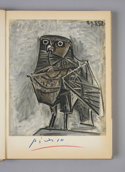null FRANCIS LEMARQUE : 1 book " La guerre et la paix " by Pablo Picasso, text by...