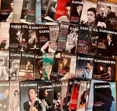 null 
SERGE GAINSBOURG : 1 Complete 45 volume collection (CD + booklets) of Serge...