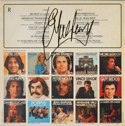 null 
EDDY MITCHELL : 1 disque 33 tours, de 14 titres, publié en 1974 et dédicacé...