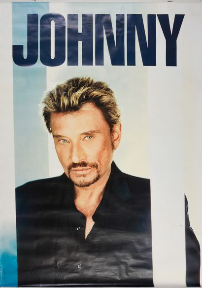 null JOHNNY HALLYDAY (1943/2017): Singer and actor. 1 original poster to promote...
